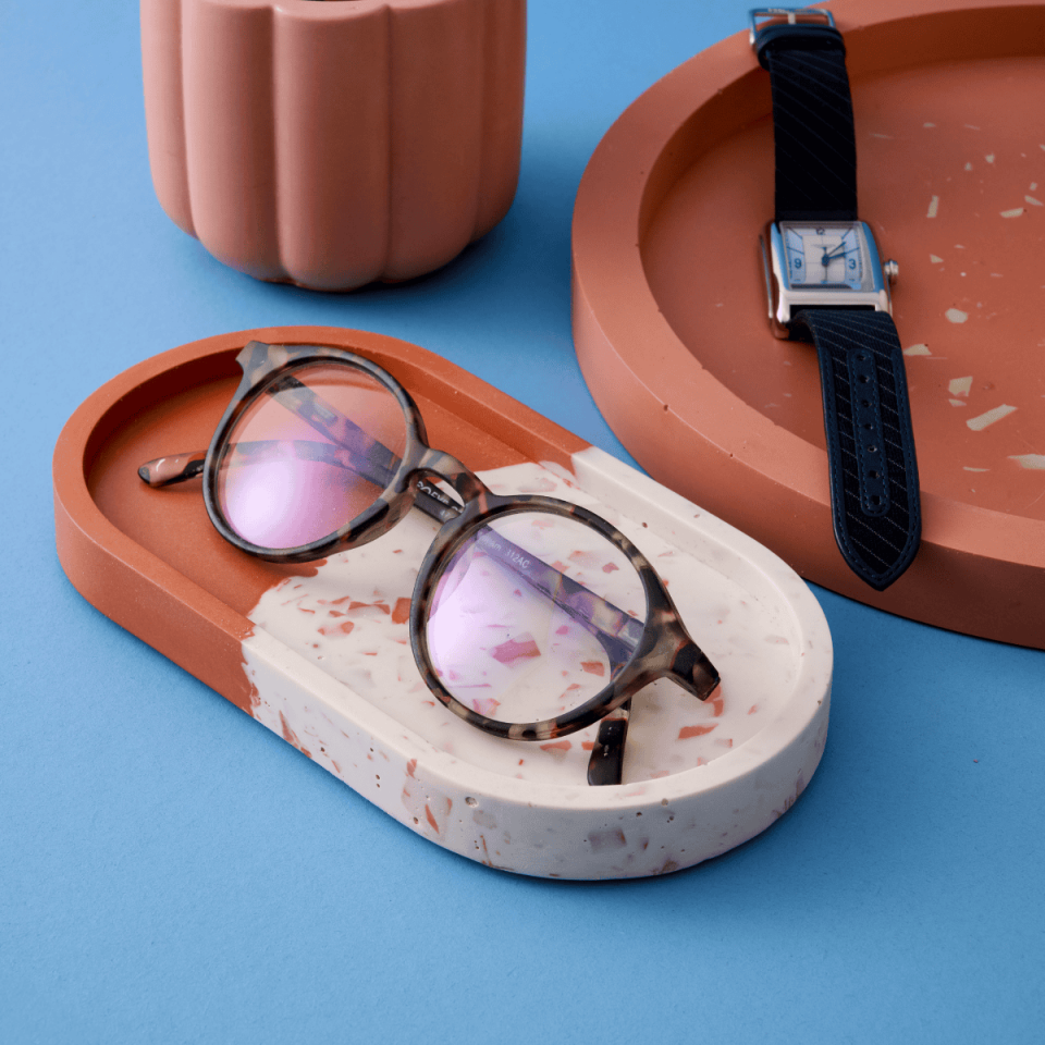 Terracotta Terrazzo Tasarım Hediye Seti